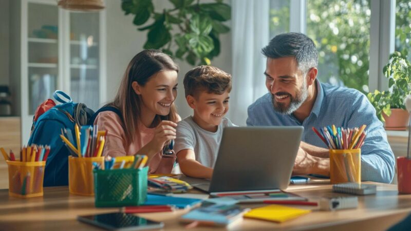 Comment préparer la rentrée scolaire avec des courses en ligne pratiques et économiques