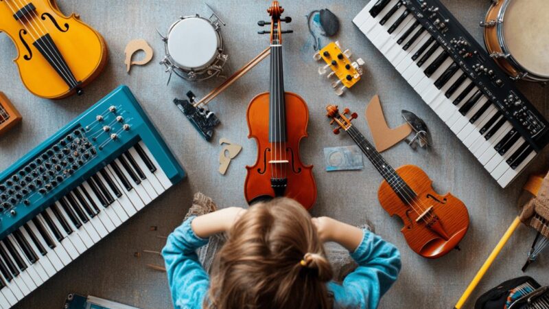 Comment choisir un instrument pour débuter la musique en fonction de ses préférences